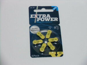 使用推奨期限切れ　未開封品　シバントス　EXTRA POWER　補聴器用空気電池　PR536