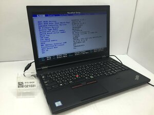 ジャンク/ LENOVO 20J8S03U00 ThinkPad L570 Intel Core i5-7200U メモリ4.1GB HDD500.1GB 【G21031】