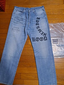 定価59400円《新品》オンライン購入 neighborhood FADE DENIM pants L ネイバーフッド デニム パンツ