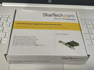 StarTech.com ギガビットイーサネット2ポート増設PCIeネットワークLANカード 2x Gigabit Ethernet 1000Mbps NIC ST1000SPEXD4