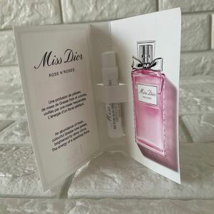 ●【香水1ml●クリスチャンディオール●ミスディオール　ローズ&ローズ】Miss Dior●オードトワレ●フランス●非売品　サンプル