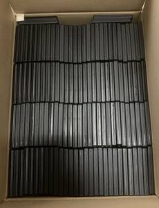 中古　DVDトールケース（黒）１２０枚 /ゆうパック１４０サイズ