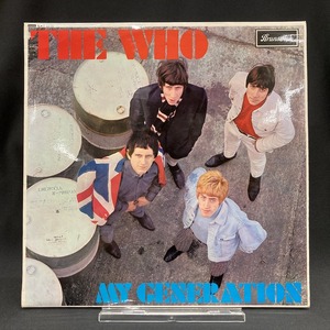 THE WHO / MY GENERATION (UK-ORIGINAL/MONO,BLACKxSILVER(DG)ラベル初版,MAT2B/2B(1BC:1A),TOP CONDITION!!!)