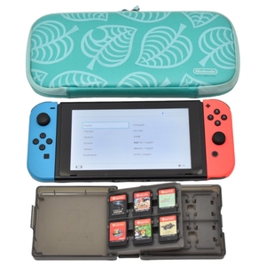 1円 ◇ 極美品 ニンテンドー 任天堂 Nintendo Switch スイッチ 本体+ソフト10本セット HAC-001 付属品なし◇Cme