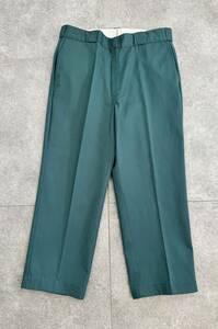 激レア 希少 デッドストック Dickies 80s vintage USA製 874 ワーク パンツ W40 L29 リンカーングリーン ディッキーズ チビタグ アメリカ製