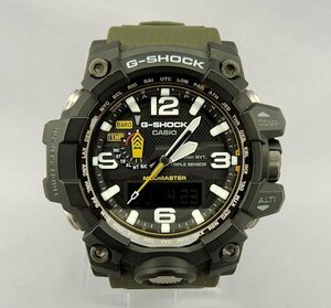 CASIO GWG-1000-1A3JF 電波ソーラー G-SHOCK MUDMASTER カシオ マッドマスター 6バンド タフソーラー 中古美品 箱　方位 気圧 高度 温度