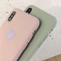 ハート iphoneX/XS ピンク 大人可愛い 着脱可能 iPhoneケース