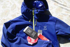 新品未使用HAGLOFSホグロフスROCA Ⅱ HOODロカ2フードジャケット　WINDSTOPPER　SoftShell　Mサイズ