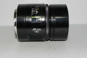 **中古品　Minolta AF 135mm/ f　2.8 レンズ*