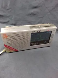 レトロ　ソニー短波ラジオNSB/MW ２バンド ICR-4420 動作品