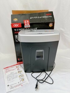 GBC マイクロカットシュレッダ A30M シュレッダー 動作確認済み 浦MY0327-9