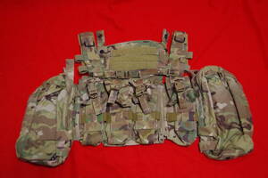 実物！程度良好！旧迷彩 マルチカム！チェストリグ 【Crye Precision AVS Detachable CHEST RIG】Multicam/JPC2.0/CPC