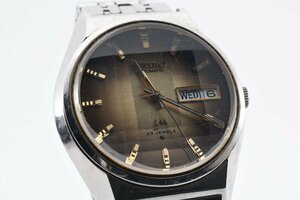 稼働品 セイコー LM デイデイト カットガラス 5606-7310 自動巻き メンズ 腕時計 SEIKO