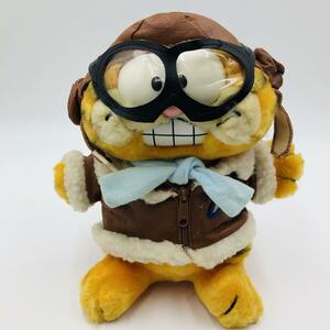 【レア！】ガーフィールド Garfield パイロット ぬいぐるみ ビンテージ