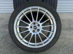 エンケイ　ENKEI RS05 18インチ　& ヨコハマADOVAN db v552 225/45R18 4本セット