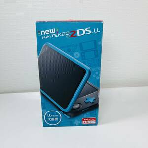 【動作確認済】newニンテンドー2DSLL ブラック ターコイズ 　New Nintendo 2DS LL 任天堂 