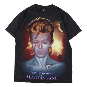 古着 THUNDER DAVID BOWIE デヴィッドボウイ バンドTシャツ バンT メンズS /eaa346892