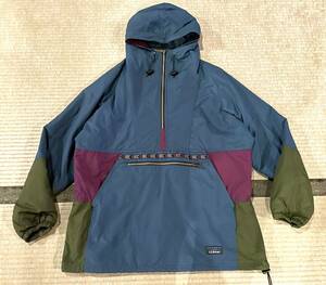 希少 L.L.BEAN エルエルビーン 80s 90s シンサレート 中綿 チロリアンアノラックパーカー プルオーバー フーデッドジャケット L 美品 USA製