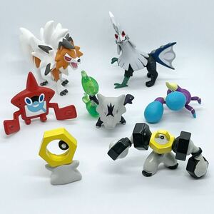 モンコレ フィギュア アローラ 7体 ルガルガン マケンカニなど ポケモン TOMY モンスターコレクション まとめ売り ポケットモンスター レア