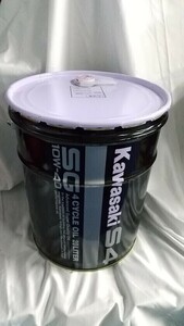 カワサキ S4　 SG　 10W-40　 20Lペール缶　 J0246-0013　20240517　②