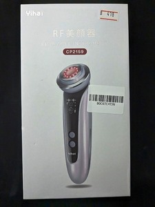 #478 Yihai RF美顔器　CP2159 温冷美顔器　超音波美顔器　赤青色　多機能美顔器　軽量　※開封済み　※通電確認済み