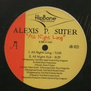 Alexis P. Suter - All Night Long（★盤面極上品！）