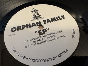 12”★Orphan Family / EP / アングラ ! GIORGIO MORODER / TEARS 使い