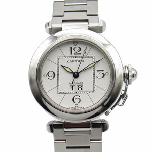 カルティエ パシャC ビッグデイト ブランドオフ CARTIER ステンレススチール 腕時計 SS 中古 メンズ レディース