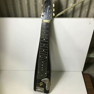 Teisco テスコ スチールギター ハワイアンギター 6弦 ブラック 楽器 ハードケース付 TS3Z