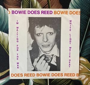 The Hype 7inch Bowie Does Reed .. 1983 US Pressing Major Tom 6052-204 .. David Bowie (デヴィッド・ボウイ)