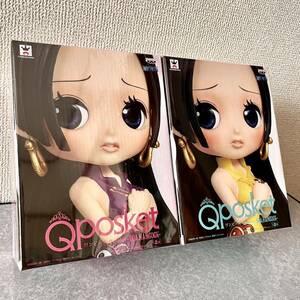 フィルム保護/ワンピース/Qposket/ハンコック/紫&黄/全2種/#POP BB GLITTER DXF ZERO 一番くじ ワールド 大海賊 ナミ ロビン ヤマト ビビ