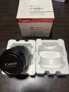 ★良品美品★ CANON キャノン ZOOM LENS EF 24-85mm F3.5-4.5 箱付　　１９９６年　当時　価格　５８０００円