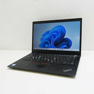 ▽Lenovo ThinkPad T490s(20NY)【 Core i7-8665U/16GB/SSD512GB(NVMe)/Win11Pro_64bit/Wi-Fi/14型/AC付属】