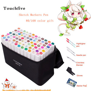 TOUCHFIVE ツインチップ 168色セット ホワイトボディ