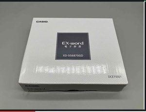 【1円スタート】CASIO EX-word 電子辞書 XD-SG6870GD DCE75001