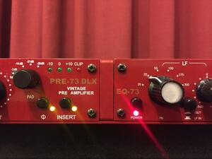 (正規品 極美品）Golden Age Project PRE-73 DLX & EQ-73 (Deluxe Version) ベルデンケーブル付フルセット Neve1073 dtm SSL API 1176 spl