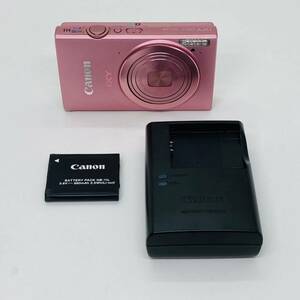 ★1円～　Canon　キャノン　コンパクトデジタルカメラ　IXY420F　　ピンク