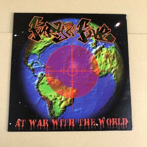 ■ Fury Of Five - At War With The World【LP】VR69 アメリカ盤 メタリック・ハードコア