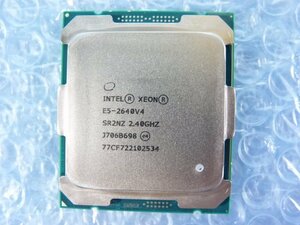 1MUU // Intel Xeon E5-2640 V4 2.4GHz SR2NZ Broadwell-EP R0 Socket2011-3(LGA) // HITACHI HA8000/RS210 AN2 取外