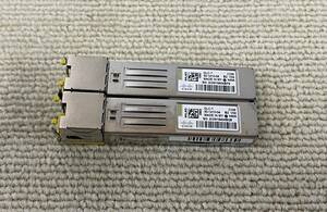 2本セット Cisco シスコ 純正 GLC-T Transceiver Module 30-1410-04