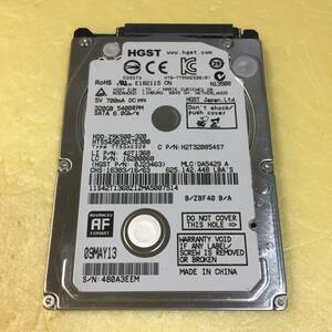 □22582時間 HGST HTS545032A380 SATA 2.5インチHDD 『正常判定』320GB