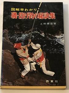 即決　図解早わかり 磯・投げ釣り秘訣集　土橋鑛造　1976年