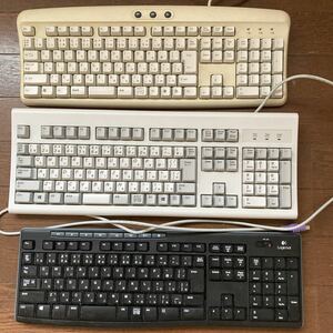 Keyboard キーボード　まとめ売り　PC パソコン　Logicool K270 TSUKUMO PSKB3920 送料込み！