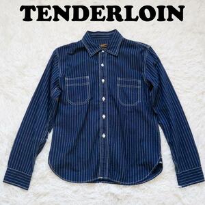 TENDERLOIN/テンダーロイン ウォバッシュワークシャツ チンストラップ