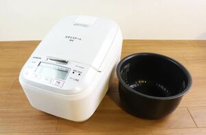 【完動】HITACHI 日立 RZ-X100DM IH炊飯器 5.5合炊き 圧力＆スチームIH 2022年製 家庭用 電化製品 キッチン家電 家電 黒厚鉄釜