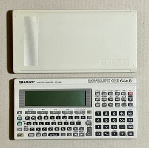 [ジャンク] SHARP PC-E550 ポケコン ポケットコンピュータ PC-E500 