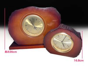 [即決]■動作品1980年代 古めセイコー SEIKO 置時計 電池式クォーツ式時計 古時計 アンティーク古民具 インテリアオブジェ