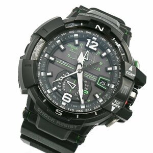 1円 稼働 美品 CASIO カシオ G-SHOCK Gショック GW-A1100 グラビティマスター スカイコックピット 電波 QZ 黒文字盤 腕時計 330020240430