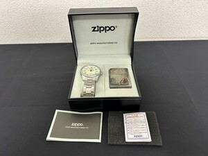 未使用保管品　A2　Zippo　ジッポー　セット　Sterling Silver 925 Metal　2005年製　メンズ腕時計 03　オイルライター　元箱付　現状品