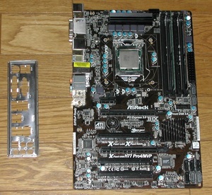 ASRock　H77Pro4-MVP　LGA1155　CPU、メモリ付き